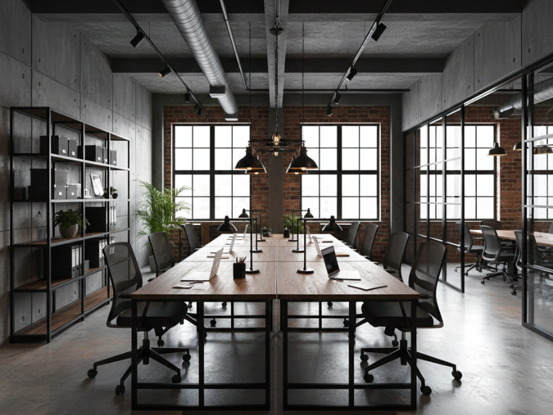辦公室裝潢案例|工業風辦公室