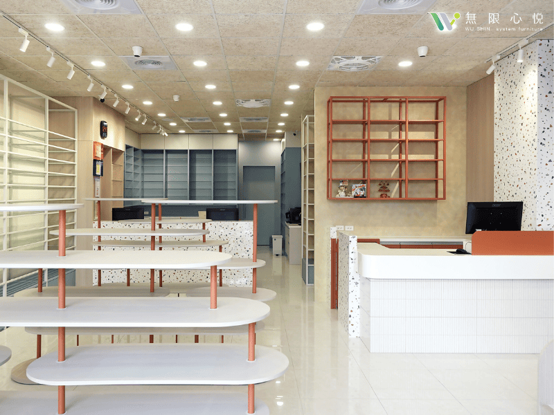 藥局裝潢作品集|藥局系統櫃設計